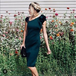 Eliza J Dresses - Green one shoulder Eliza j dress Eliza J Dresses - Green one shoulder Eliza j dress